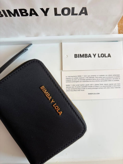 Billetera Negra Bimba Y Lola
