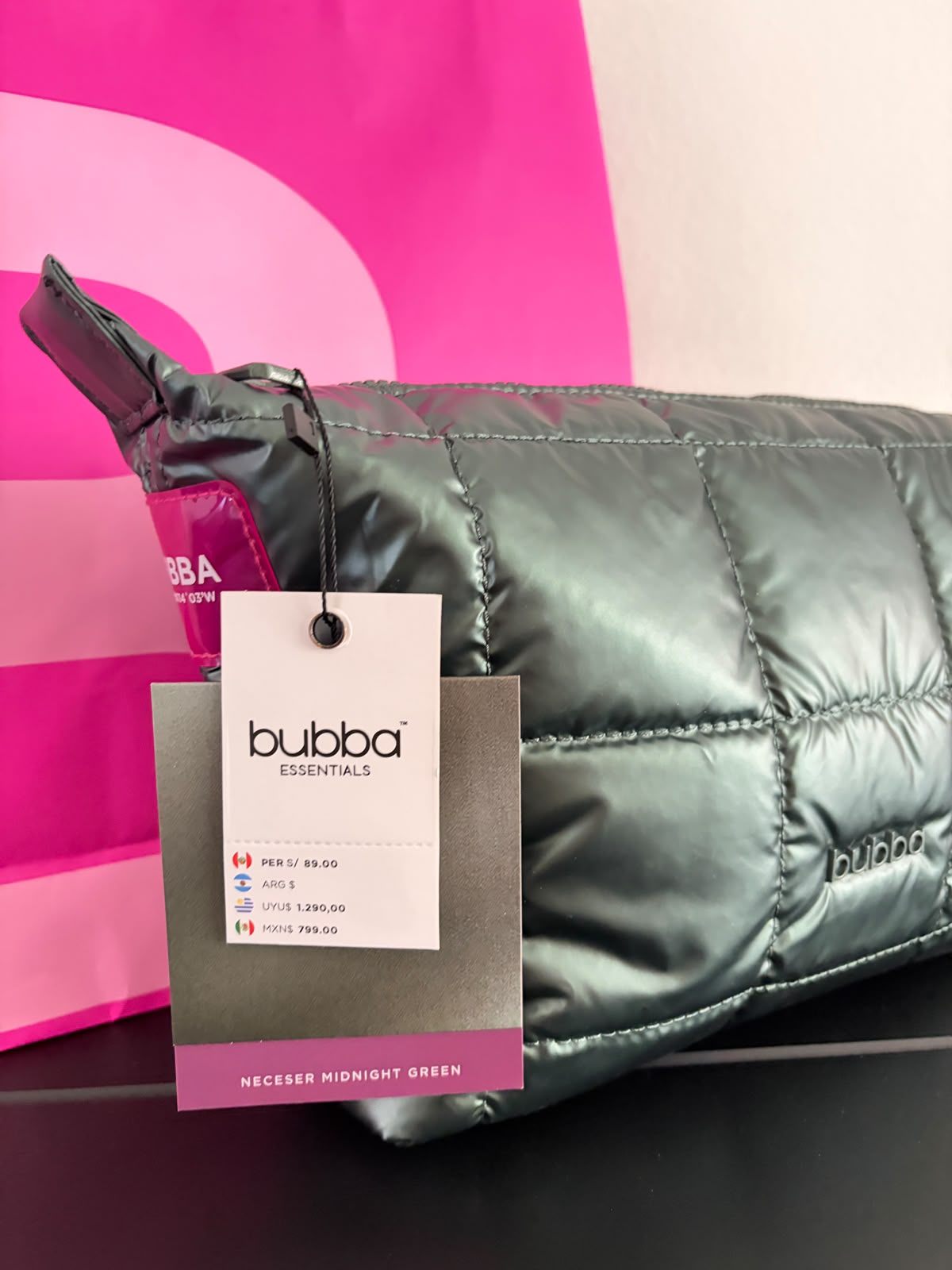BUBBA NECESER MIDNIGHT GREEN