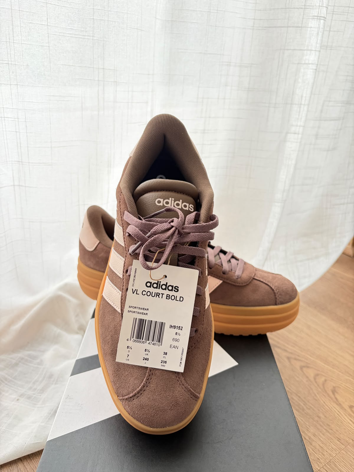 Zapatillas Adidas VL Court Bold Plataforma Mujer